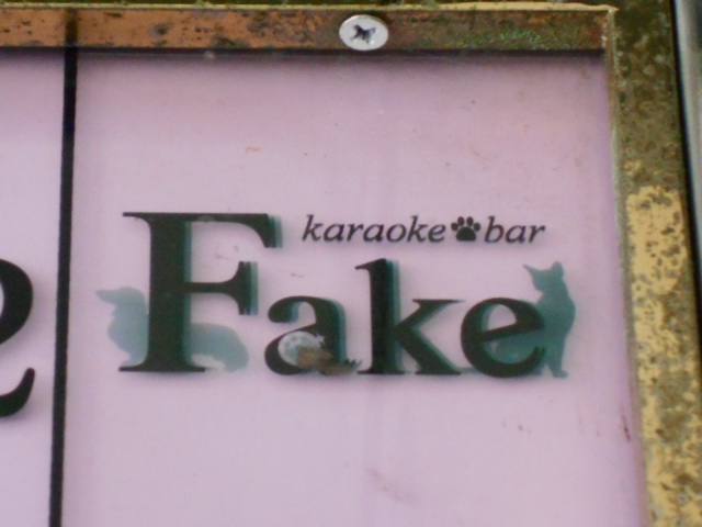 karaoke bar Fake