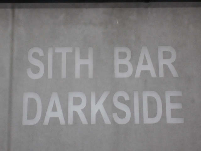SITH BAR DARKSIDE  シスバーダークサイド