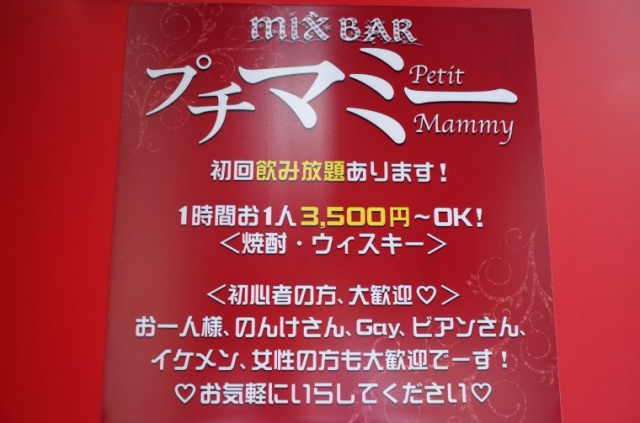 新宿 ミックスバー プチマミー