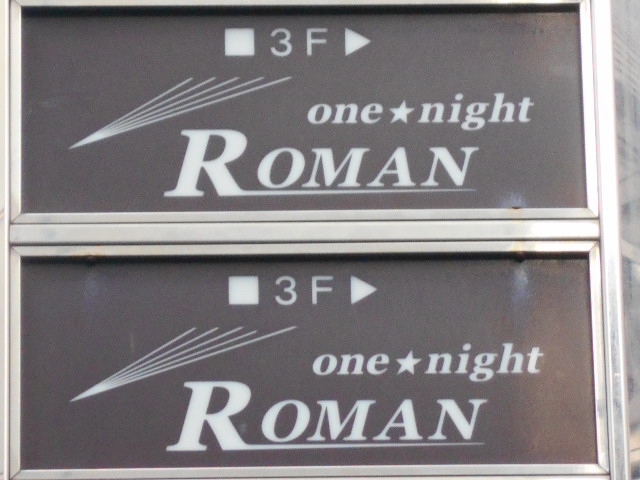 one night ROMAN ワンナイトロマン