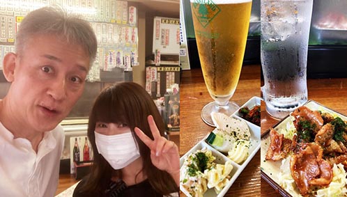 大山 立ち飲み居酒屋 わいわい で昼飲みｗ