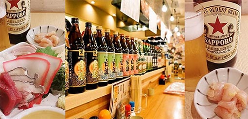 博多駅前 漁家磯貝 しらすくじらでチョイ飲み！