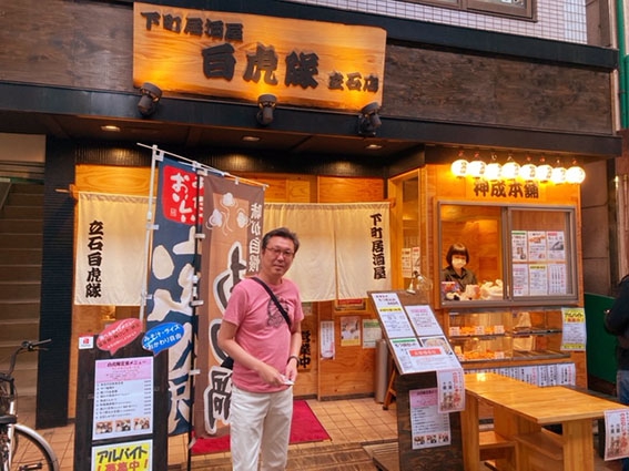 立石 下町居酒屋 白虎隊でチョイ飲み。