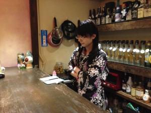 若衆バー化粧男子