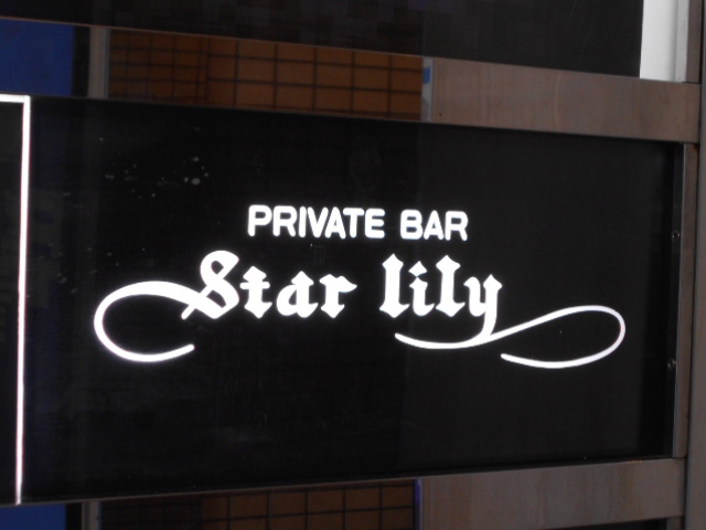 新宿 歌舞伎町 バー スターリリー
