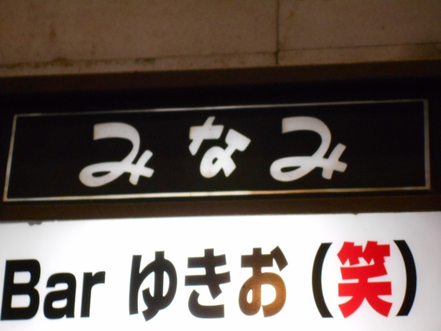 湯島 スナック みなみ