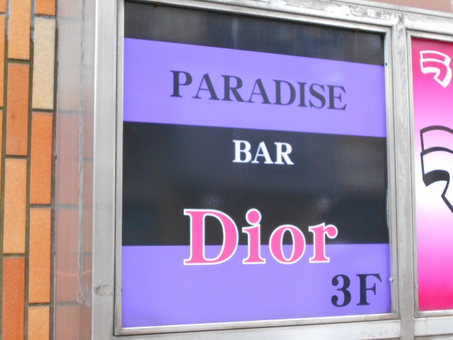 PARADlSE BAR Dior