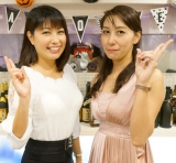 多喜子ママ（姉）＆麻里亜ちゃん（妹）：姉妹